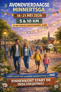 Avondvierdaagse van Minnertsga 